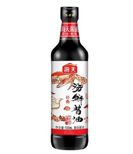 图片 海天 海鲜酱油 500ml 