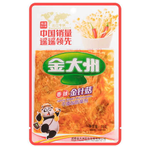 图片 金大州 香辣金针菇 55g