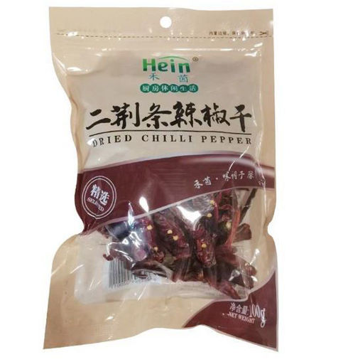 图片 禾茵 二荆条辣椒干 100g 