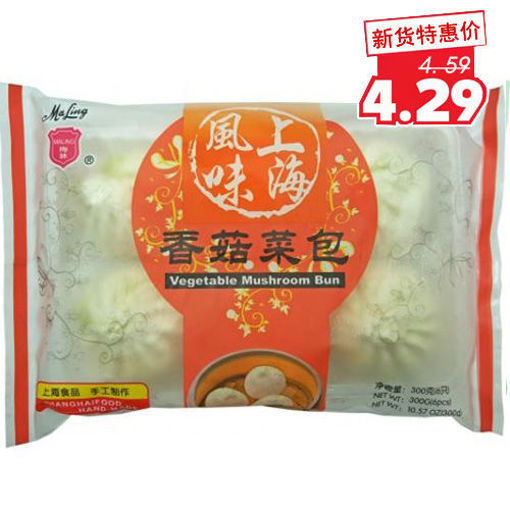 图片 梅林 香菇青菜包300g 