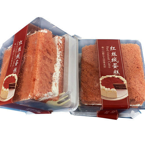 图片 花田食品 红丝绒奶油蛋糕 110g 