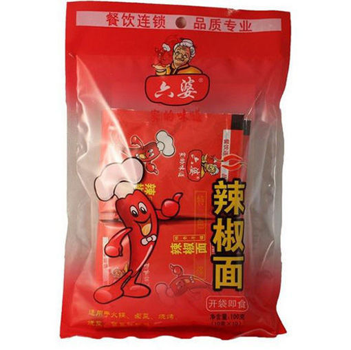 图片 六婆 辣椒面 (内含10gx10包) 100g 开袋即食 日期见内页