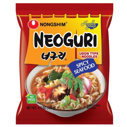 图片 农心 香辣海鲜拉面 120g NEOGURI