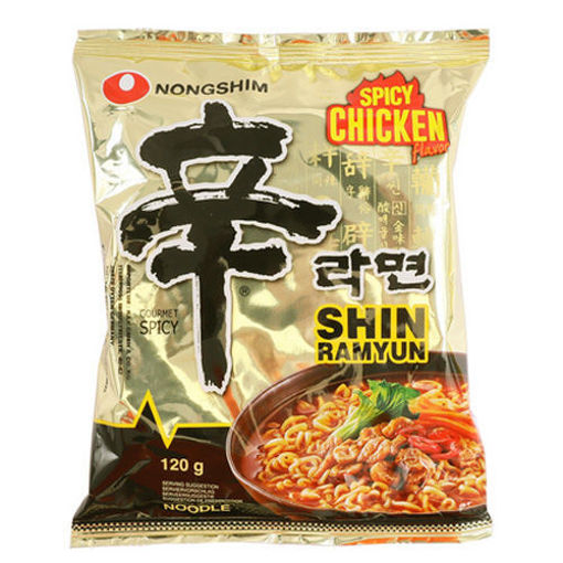 图片 农心 鸡肉辛拉面 120g