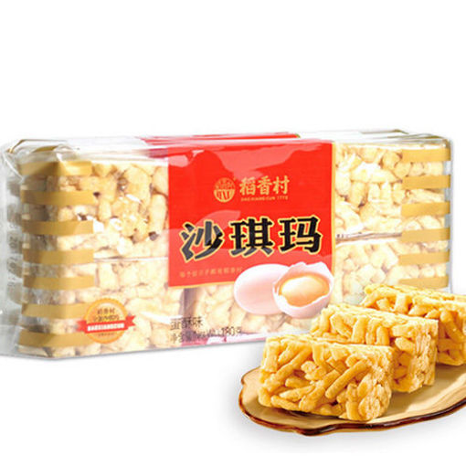 图片 稻香村 沙琪玛 蛋酥味 180g