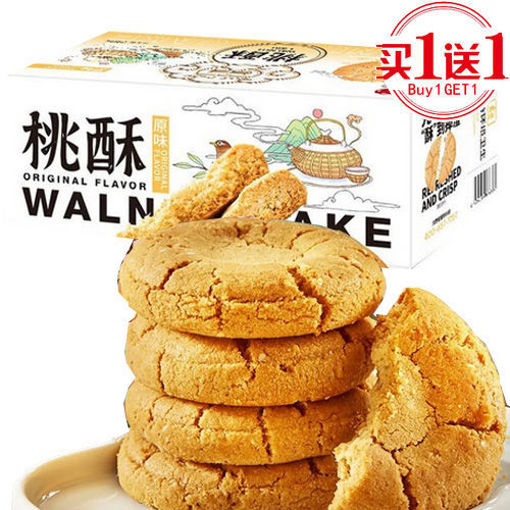 图片 买一送一! 黄老五 经典原味桃酥 240g