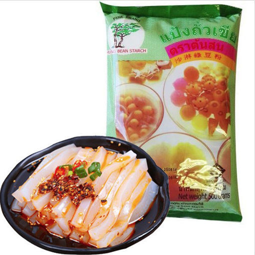 图片 沙琳绿豆粉 (绿豆凉粉) 500g 日期见内页