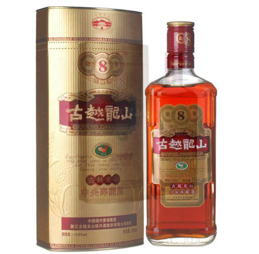 图片 古越龙山金8年 绍兴花雕酒 500ml 15% vol. - U19