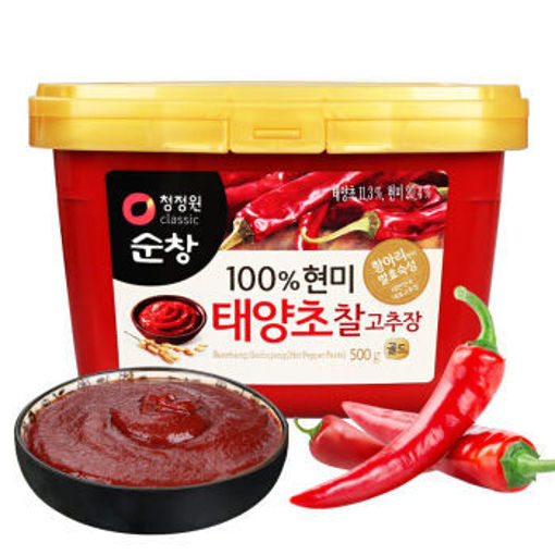 图片 韩国清净园 辣椒酱 500g 红盒 