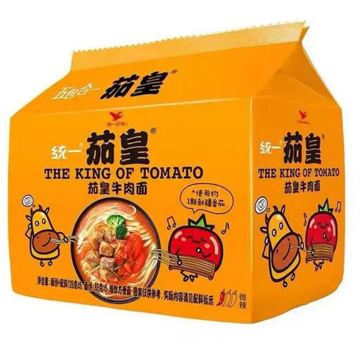 图片 统一汤达人 5连包 茄皇牛肉面  650g 