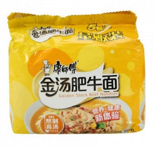 图片 五连包康师傅方便面 金汤肥牛面 五包x105g 日期 2026-03-03