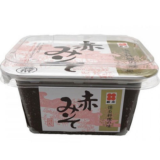 图片 日本新庄 赤味增酱 赤色盒装 300g (日本味增汤专用 含昆布鱼粉) 
