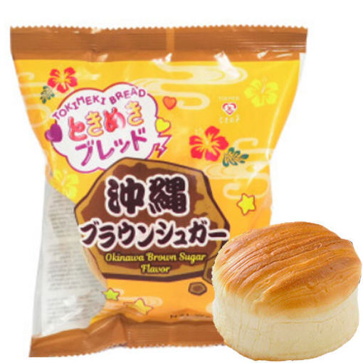 图片 Tokimeki 日本北海道牛乳面包 冲绳黑糖味 70g 日期见内页