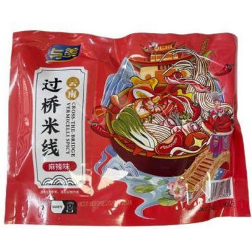 图片 与美 云南过桥米线 麻辣味 258g 日期见内页