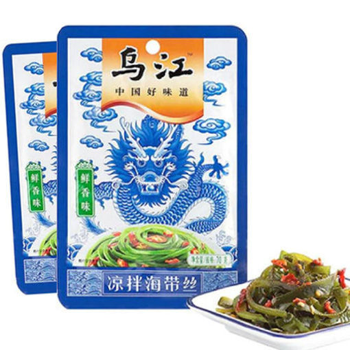 图片 一组2包! 乌江 凉拌海带丝 鲜香味 2x70g 