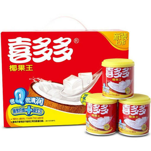 Picture of XiDuoDuo Coconut nata with fruit 12x200g 