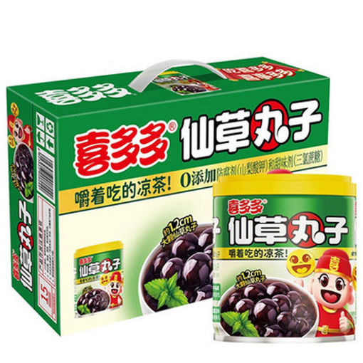 图片 整箱! 喜多多 仙草丸子 12瓶x200g 日期见内页