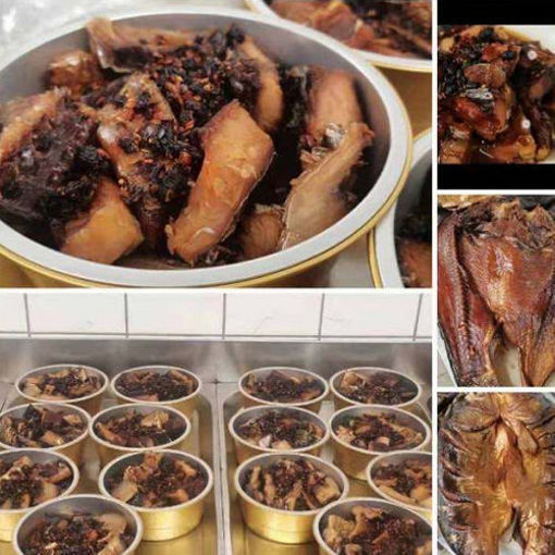 图片 刘记湘菜 豆豉辣椒蒸腊鱼 ca.450g 