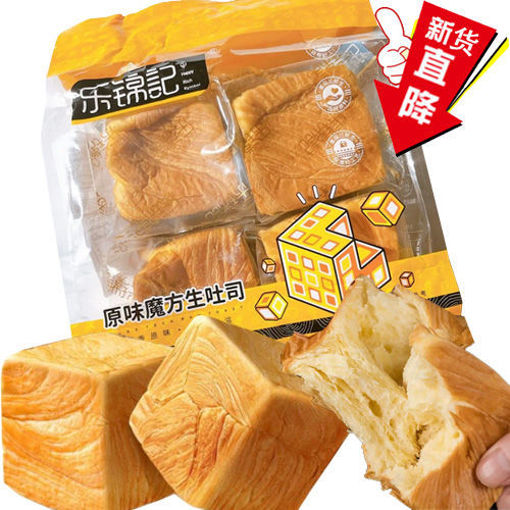 图片 乐锦记 魔方生吐司 4枚320g 松软内芯 日期见内页
