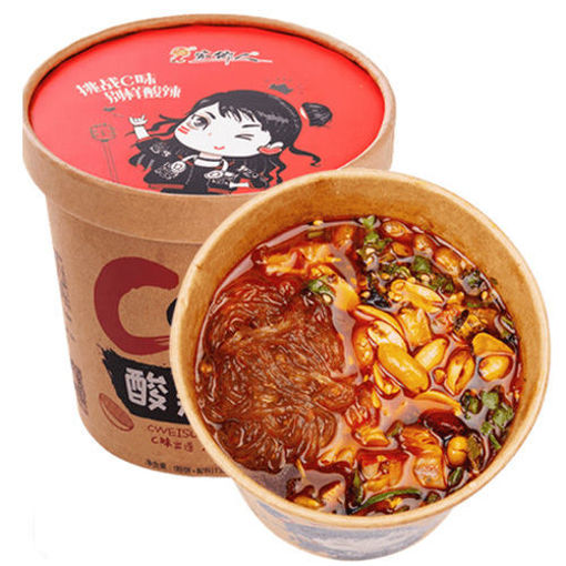 图片 重庆家乡人 C味 酸辣粉 130g 日期见内页
