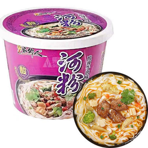 图片 重庆家乡人 河粉 酸辣牛肉味 125g 日期见内页