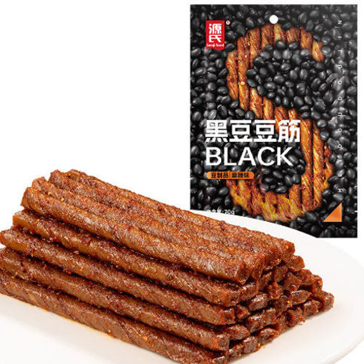 Picture of Genji Food Black Bean Gluten Snack, classic 70g