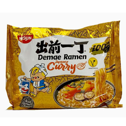 图片 Nissin日清 出前一丁 咖喱豚骨汤面 100g 日期见内页