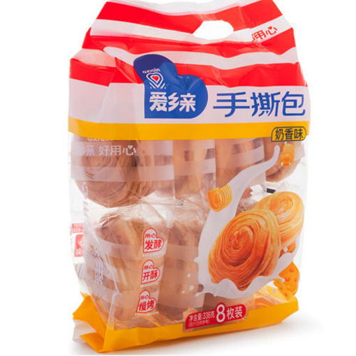 图片 爱乡亲 手撕面包 奶香味 338g