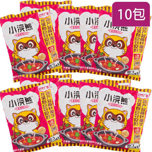图片 10包组合! 统一 小浣熊 干脆面 意式红烩味 10x35g 
