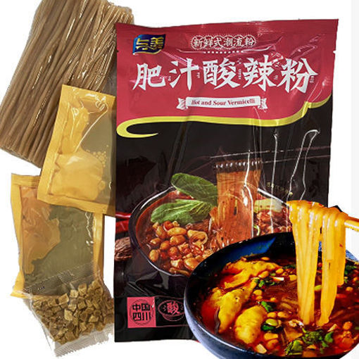 图片 与美 肥汁酸辣粉 大包 270g 日期见内页