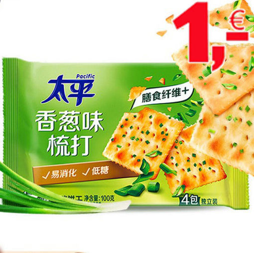 Bild von Saltine Kekse-Zwiebel  Geschmack 100g