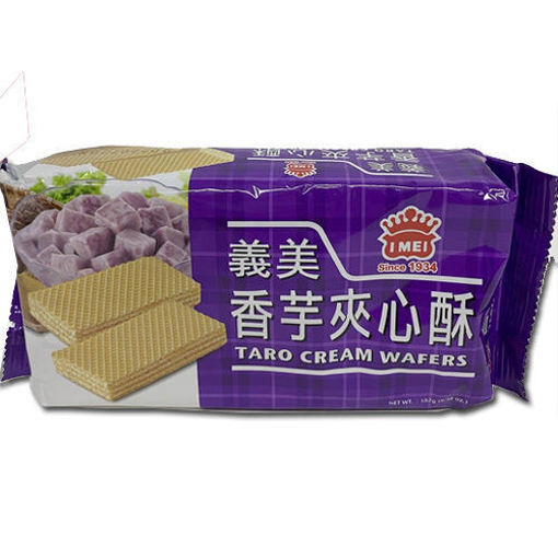 Picture of I Mei Taro-Cream Wafers 200g 