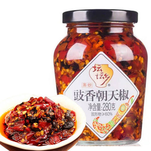 图片 坛坛香 豉香朝天椒 280g  日期见内页