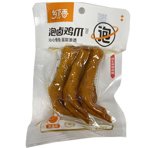 图片 乡下香 泡卤鸡爪 100g 日期见内页