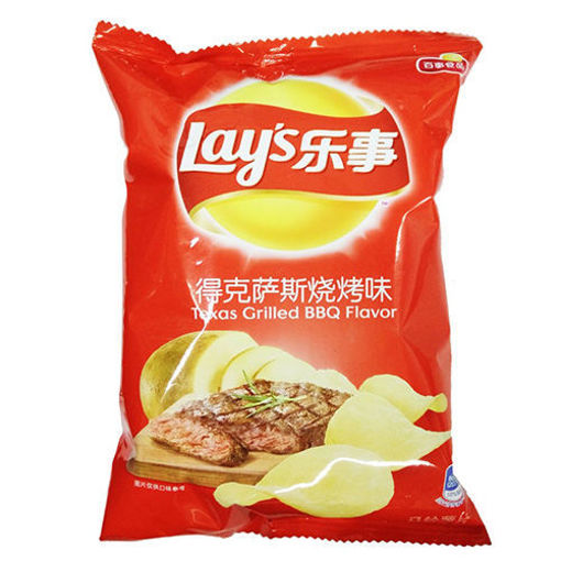 图片 乐事薯片 德克萨斯烧烤味 大包 70g 日期见内页