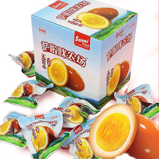 图片 一组四颗! 萨啦咪五香卤鸡蛋 4颗x30g 香鲜入味