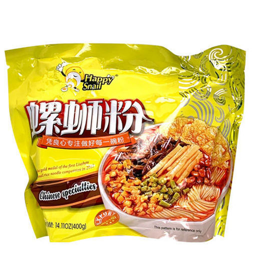 图片 好欢螺 黄袋 柳州螺蛳粉 家庭装大包 400g 日期见内页