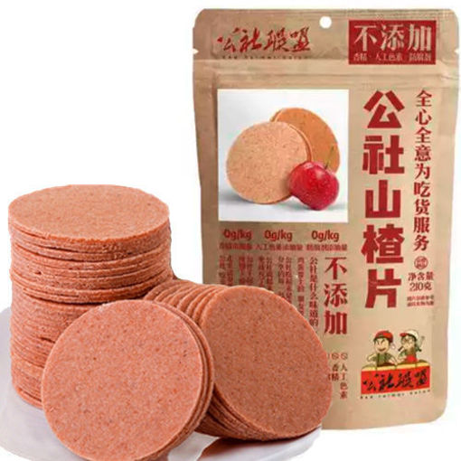 图片 公社联盟 山楂片 210g 日期见内页