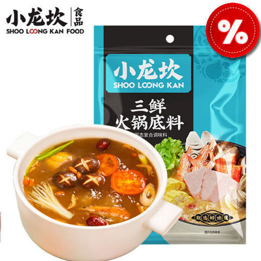 Bild von Xiaolongkan Feuertopfsauce mit Garnelen-Geschmack 158g
