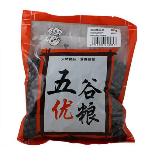 图片 乐乐厨 黑豆 (东北黑大豆 ) 400g 日期见内页