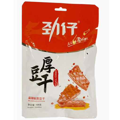 图片 劲仔 麻辣厚豆干 108g 日期见内页