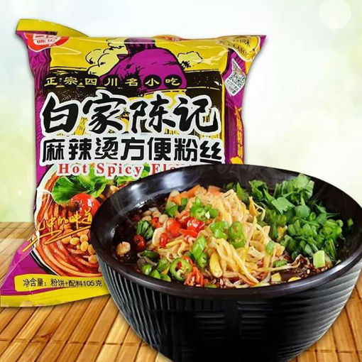 Picture of Baijia Instant sweet potato noodles spicy 105g 