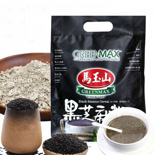 Picture of Greenmax Black Sesame Cereal Powder 12x30g