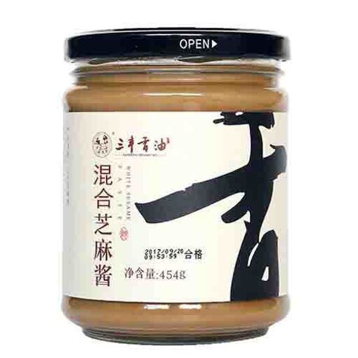 图片 三丰 混合芝麻酱 (芝麻 70% 花生) 280g (日期 2025-11-07)