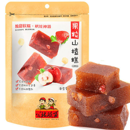 图片 公社联盟 果粒山楂糕 108g 日期见内页