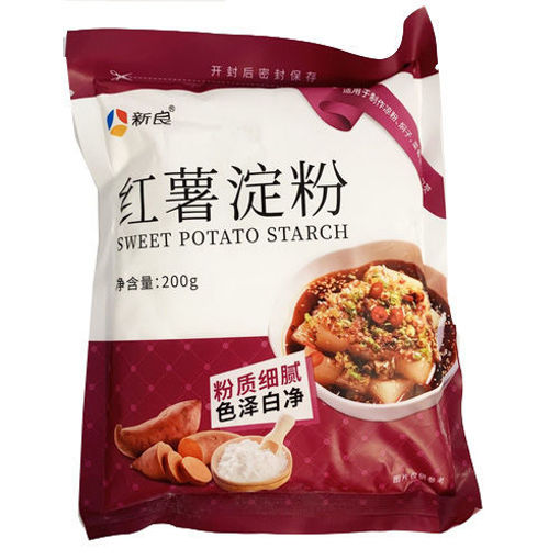 图片 新良 红薯淀粉 家用生粉勾芡糕点烘焙原料 200g 日期见内页