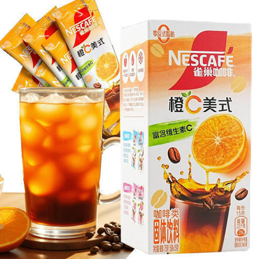 图片 雀巢咖啡特调 橙C美式咖啡 5包入 5x15g 日期见内页