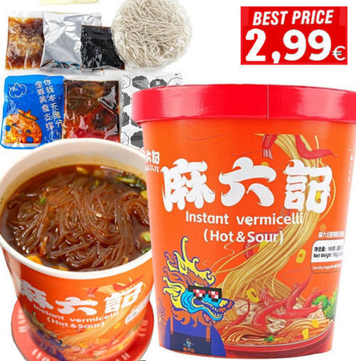 图片 麻六记 酸辣粉 256g (含豆芽- 豌豆-佐菜...六包料)