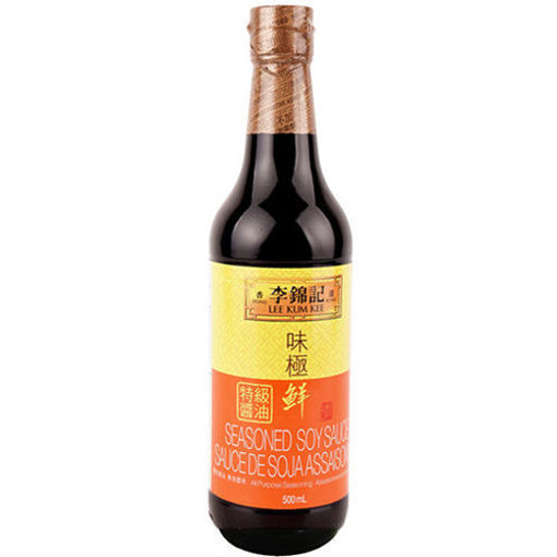 图片 李锦记 味极鲜酱油 500ml 日期见内页