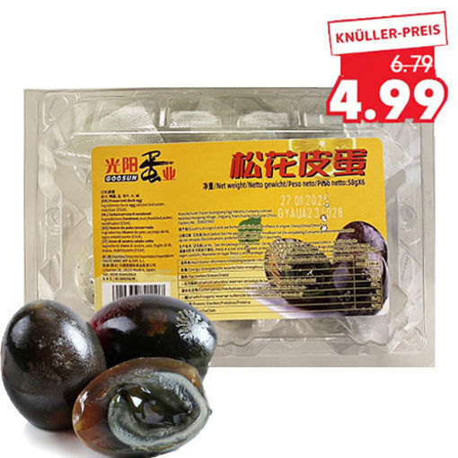 Picture of Preserved duck eggs 6pcs. 378g 